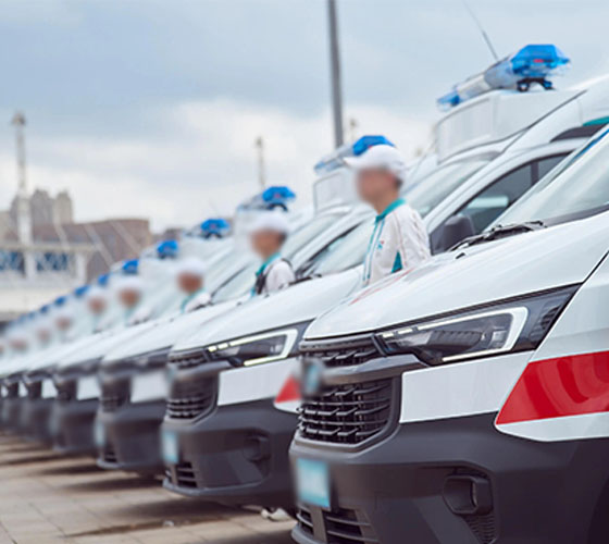 怀安县服务车队展示